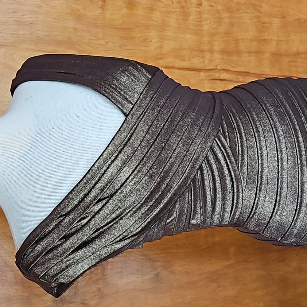 Cache Metallic classy sext fitted dress - Picture 2 of 7